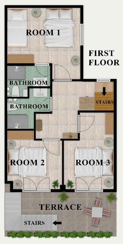 First floor plan